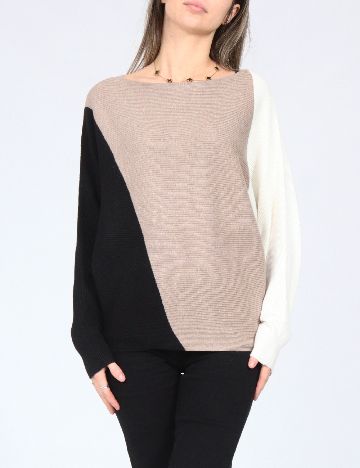 Bluza C&A, maro/negru