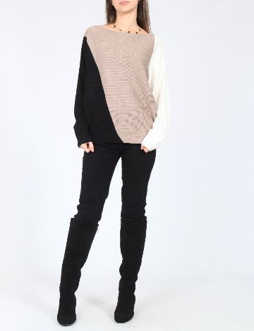 Bluza C&A, maro/negru