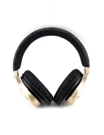 Casti Guess, negru/auriu
