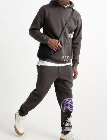 Hanorac Oversize C&A, gri