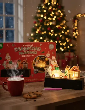 Kit creatie lampa de Craciun Kids Kingdom, mix culori