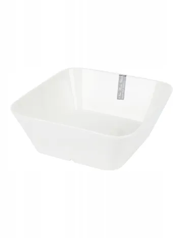 Bol patrat ACTION, alb