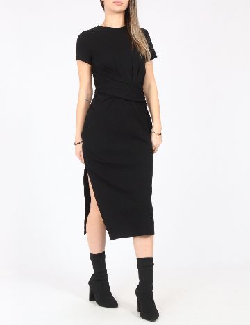 Rochie medie Answear LAB, negru