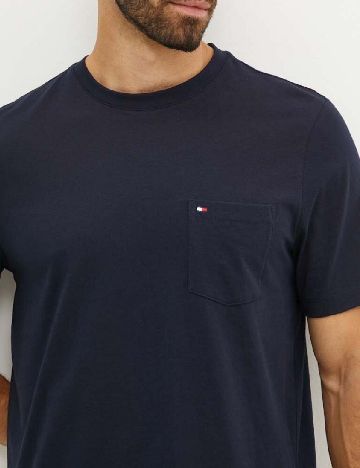 Tricou Tommy Hilfiger, bleumarin