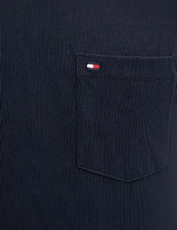 Tricou Tommy Hilfiger, bleumarin