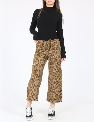 Pantaloni Zara, animal print