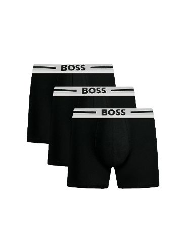 Set Boxeri 3 perechi BOSS, negru