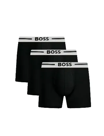 Set Boxeri 3 perechi BOSS, negru