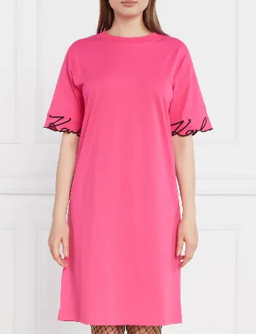 Rochie scurta KARL LAGERFELD, roz