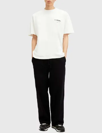 Tricou Oversize ALLSAINTS, alb