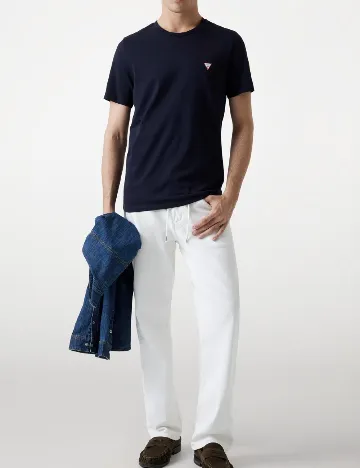 Tricou Guess, bleumarin