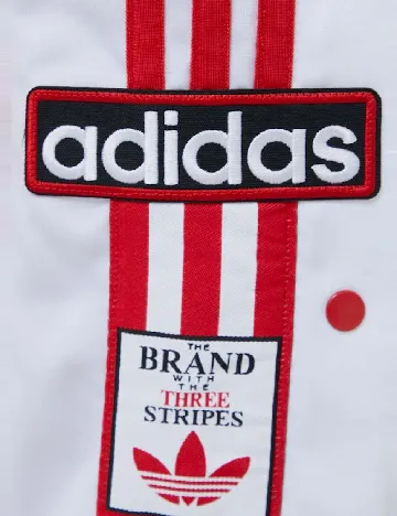 Pantaloni Adidas, rosu