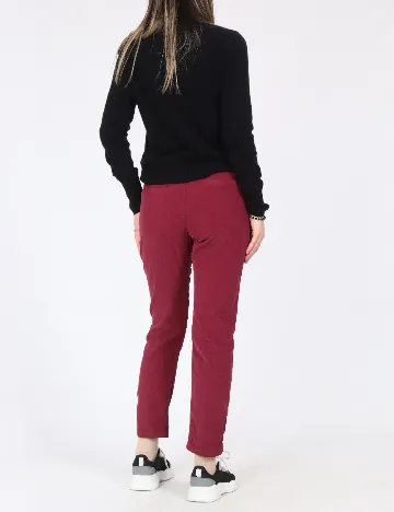 Pantaloni Zara, grena