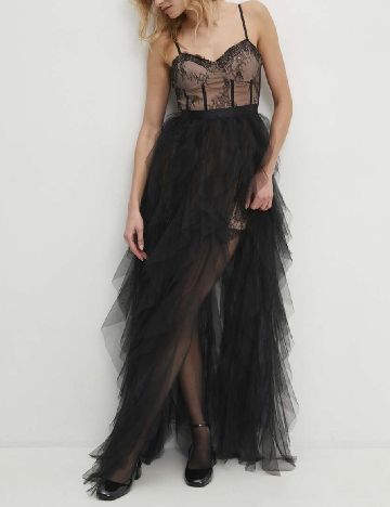 Rochie lunga Answear LAB, negru