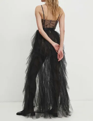 Rochie lunga Answear LAB, negru