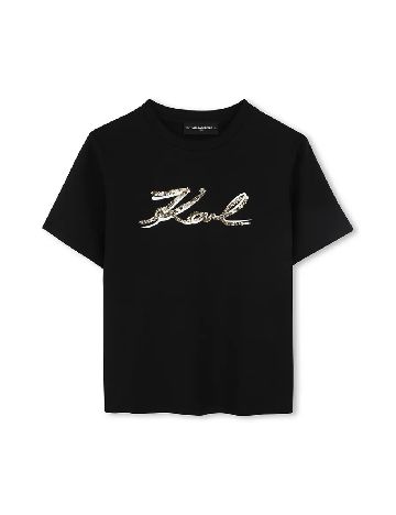 Tricou KARL LAGERFELD, negru