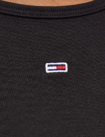 Body Tommy Jeans, negru