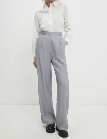 Pantaloni Answear LAB, gri