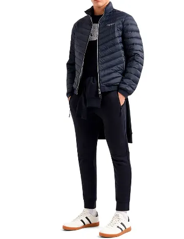 Pantaloni Armani Exchange, bleumarin