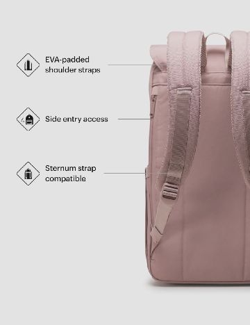 Rucsac Herschel, roz pudra