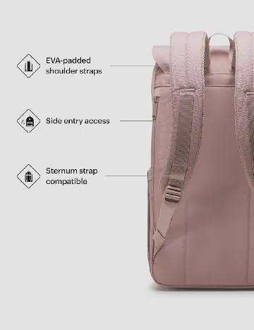 Rucsac Herschel, roz pudra