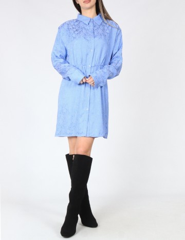 Rochie scurta Answear LAB, albastru