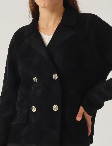 Jacheta Twinset, negru