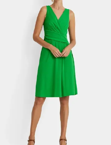 Rochie scurta Ralph Lauren, verde