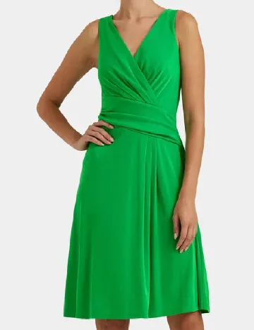 Rochie scurta Ralph Lauren, verde