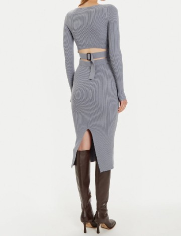 Rochie medie Guess, albastru