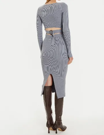 Rochie medie Guess, albastru