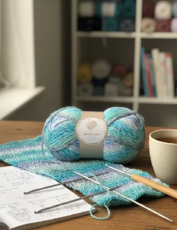 Fir de crosetat Alison & Mae, mix culori