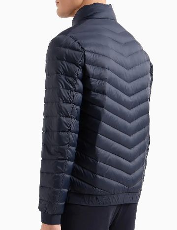 Geaca Armani Exchange, bleumarin