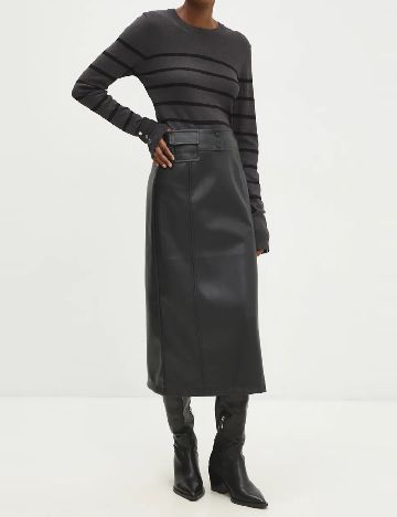 Fusta Answear LAB, negru