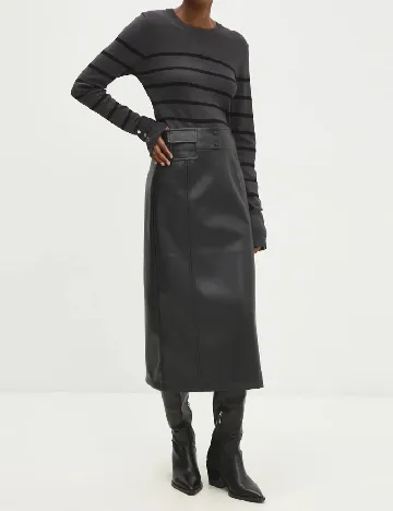 Fusta Answear LAB, negru