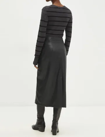 Fusta Answear LAB, negru