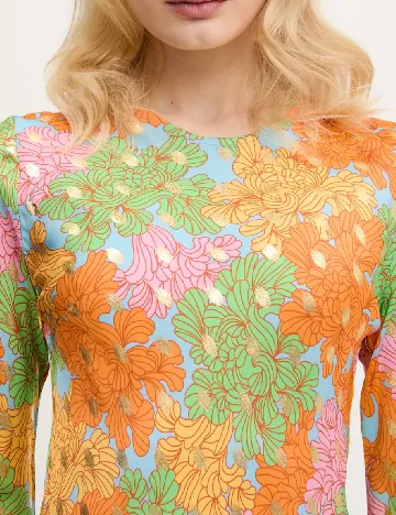 Rochie lunga Never Fully Dressed, floral