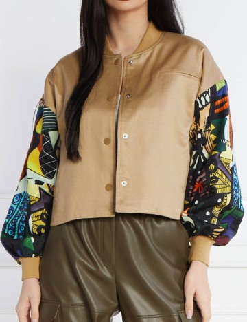 Jacheta Desigual, maro/mix culori