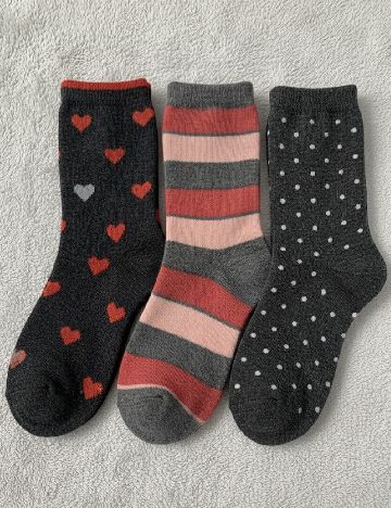 Set sosete 3 perechi Cozzi, mix culori