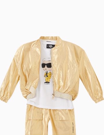 Jacheta KARL LAGERFELD, auriu