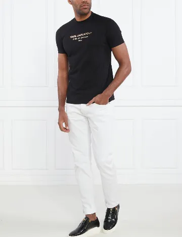 Tricou KARL LAGERFELD, negru