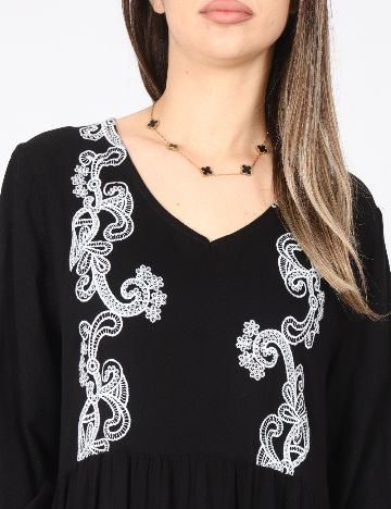 Rochie lunga Answear LAB, negru