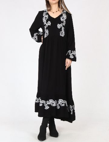 Rochie lunga Answear LAB, negru