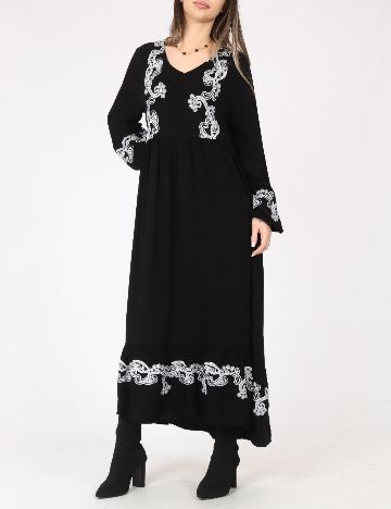 Rochie lunga Answear LAB, negru