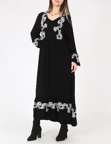 Rochie lunga Answear LAB, negru