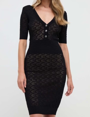 Rochie scurta Guess, negru
