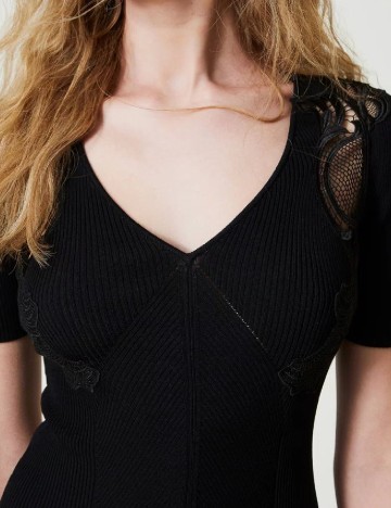 Rochie scurta Twinset, negru