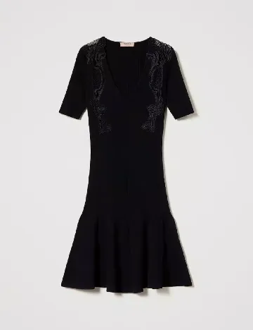 Rochie scurta Twinset, negru