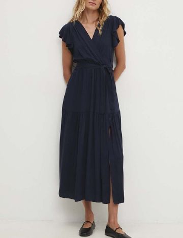Rochie medie Answear LAB, bleumarin