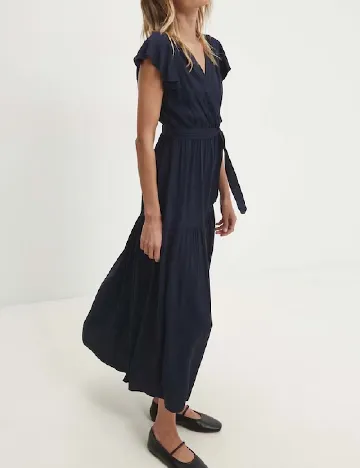 Rochie medie Answear LAB, bleumarin